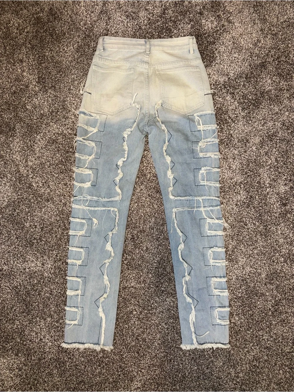 Light Blue Distressed Women’s Jeans
